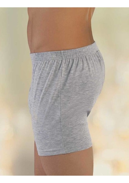 Gri Pamuklu Önden Düğmeli Erkek Boxer ME010 fiyatları