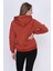 9392810 Üçiplik Reglan Kol Kapşonlu Sweat KIREMIT 2