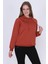 9392810 Üçiplik Reglan Kol Kapşonlu Sweat KIREMIT 4