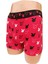 Cotboxer Playboy Desenli Kırmızı Likralı Boxer 1