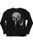 The Crazy Punisher War Cezalandirici Logo Uzun Kollu Tişört 1