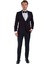 Broadway Slim Fit Yelkli Damatlık Takım Elbise Lacivert 1