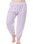 %100 Pamuk 6'lı Paket Emprime Bayan Pijama Alt 1