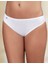 Beyaz Düşük Bel Ribana Bikini Külot MB023 1