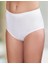 Beyaz Yüksek Bel Klasik Slip MB018 1