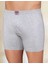 Gri Pamuklu Önden Düğmeli Erkek Boxer ME010 1