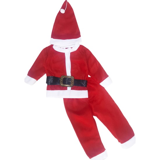 Noel Baba Kostüm, Yılbaşı Kostüm Yeni Yıl Bebek Çocuk Giyim. 0-6yaş