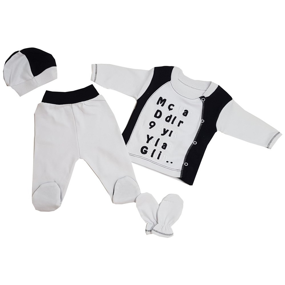 Gülücük Yenidoğan Taraftar Bebek Zıbın Takım Fiyatı