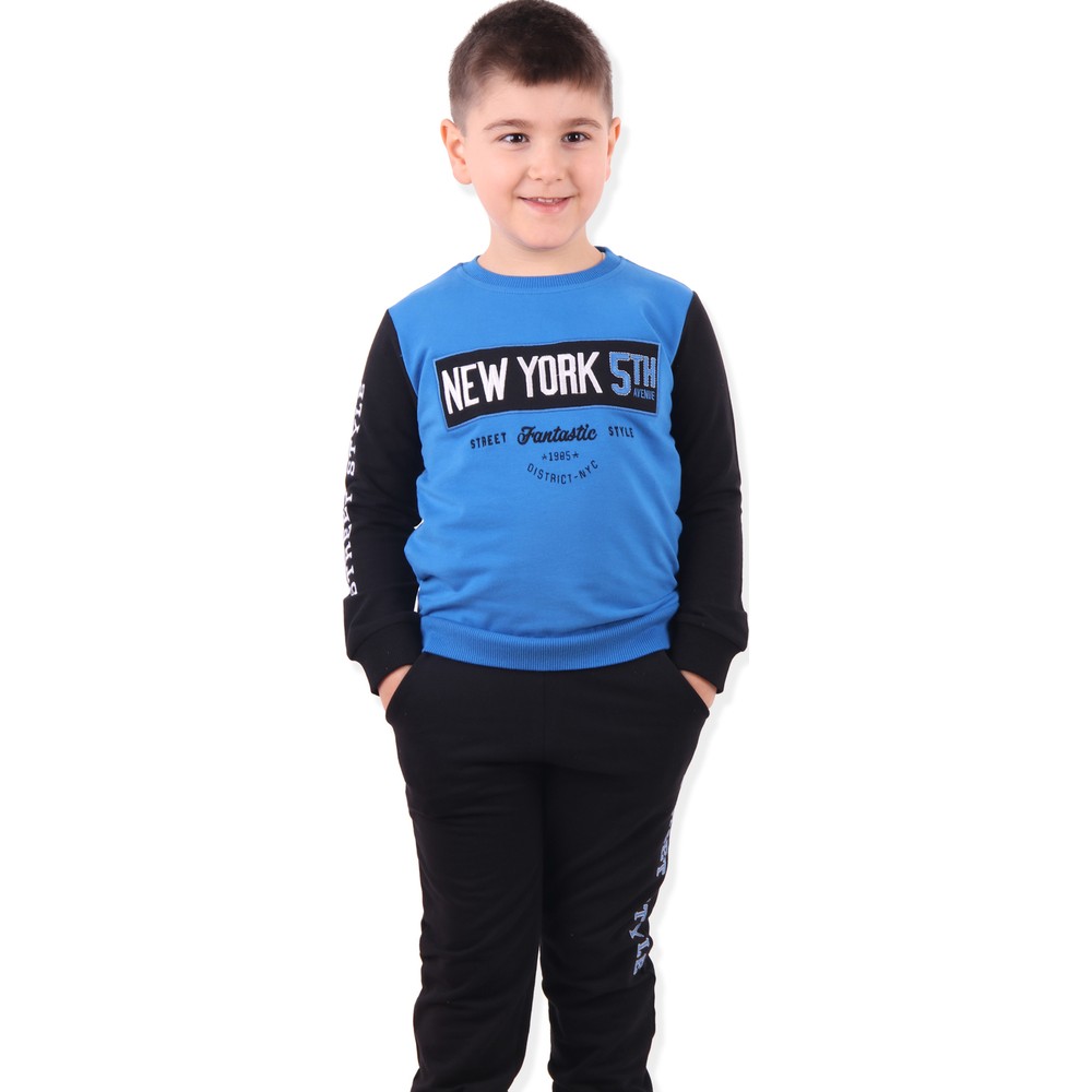 Breeze Erkek Çocuk Eşofman Takımı Mavi 510 Yaş Fiyatı