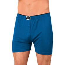 Gümüş 4020 6'lı Paket Havlu Bel Düz Penye Erkek Boxer