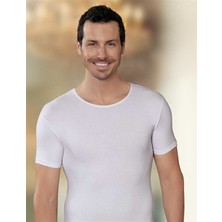 Gümüş 4050 Bisiklet Yaka Kısa Kollu Erkek Fanila