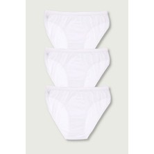 Tutku 3'lü Paket Pamuklu Bikini Kadın Külot