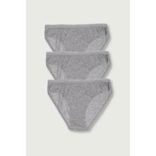 Tutku 3'lü Paket Pamuklu Bikini Kadın Külot
