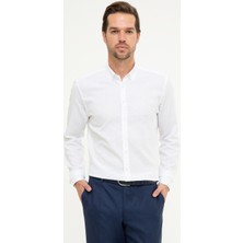 Pierre Cardin Erkek Mavi Slim Fit Gömlek 50219452-VR036