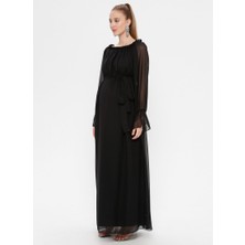 Moda Labio Kadın Şifon Hamile Elbise