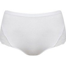 Magic Form Kadın Geniş Kenarlı Penye Dantelli Normal Külot