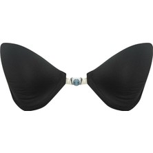 Magic Form Kadın Klipsli Sırtı Şeffaf Süngerli Straplez Sütyen