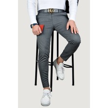Terapi Men Erkek Keten Pantolon 8K-2200133-042-1 Antrasit