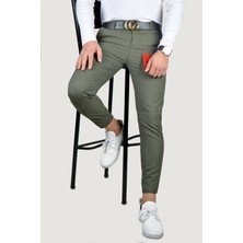 Terapi Men Erkek Keten Pantolon 8K-2200133-029 Haki