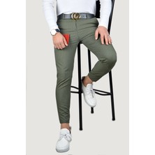 Terapi Men Erkek Keten Pantolon 8K-2200133-029 Haki