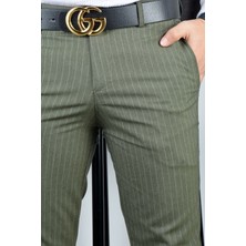 Terapi Men Erkek Keten Pantolon 8K-2200133-029 Haki