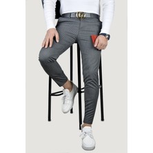 Terapi Men Erkek Keten Pantolon 8K-2200133-042-1 Antrasit