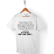 Kendim Seçtim Star Wars  Ago In A Galaxy Far Away Erkek Tişört