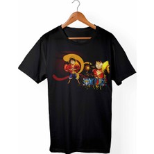 Muggkuppa One Piece Çocuk Siyah T-shirt