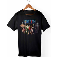 Muggkuppa One Piece Çocuk Siyah T-shirt
