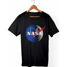 Muggkuppa Nasa Çocuk Siyah T-shirt