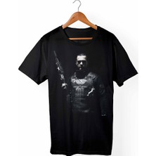 Muggkuppa Punisher-Cezalandırıcı Çocuk Siyah T-shirt