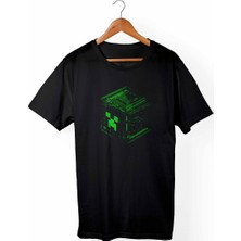 Muggkuppa Minecraft Çocuk Siyah T-shirt