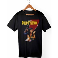 Muggkuppa Pulp Fiction Çocuk Siyah T-shirt