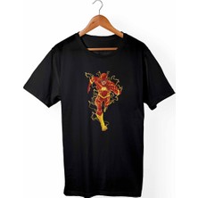 Muggkuppa The Flash Çocuk Siyah T-shirt