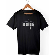 Muggkuppa Doctor Who Çocuk Siyah T-shirt