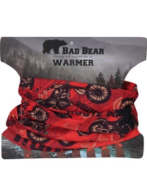 Bad Bear Turuncu Erkek Headwarmer Moto Warmer Orange