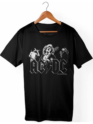 Muggkuppa Ac Dc Çocuk Siyah T-shirt