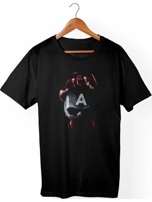 Muggkuppa Kaptan Amerika - Marvel Çocuk Siyah T-shirt