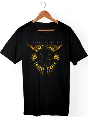 Muggkuppa Pubg Çocuk Siyah T-shirt
