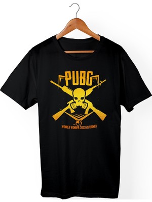 Muggkuppa Pubg Çocuk Siyah T-shirt
