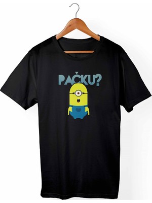 Muggkuppa Minions Çocuk Siyah T-shirt