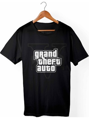 Muggkuppa Grand Theft Auto Çocuk Siyah T-shirt