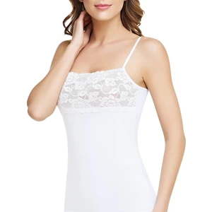 3'lü Paket Ince Askı Elastan Geniş Dantelli Kadın Atlet