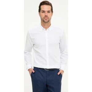 Pierre Cardin Erkek Mavi Slim Fit Gömlek 50219452-VR036