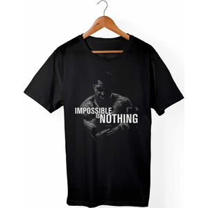 Muhammed Ali Çocuk Siyah T-shirt