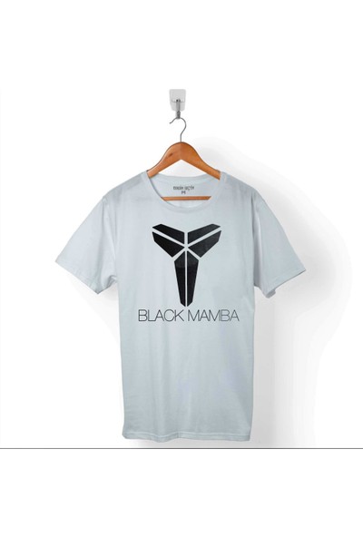 Kendim Seçtim Kobe Bryant Black Mamba Logo Nba Basketball Erkek Tişört