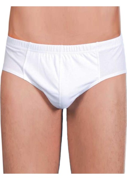 1050 6'lı Ekonomik Paket Pamuk Penye Erkek Slip Külot