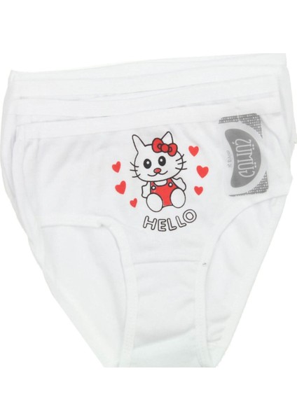 3036 İnce Bel Bato Baskılı Kız Çocuk Külot fiyatları