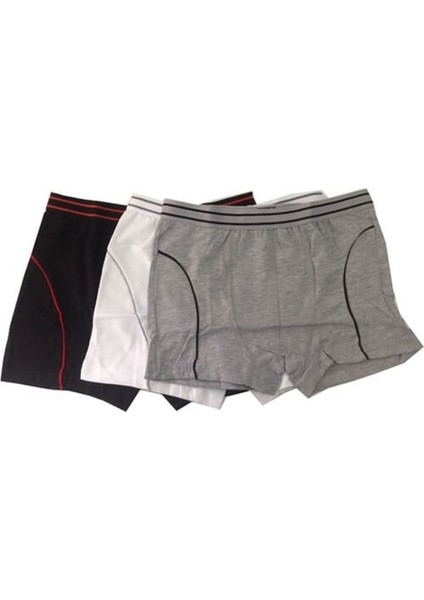 4042 6'lı Paket Likralı Erkek Çocuk Boxer fırsatları