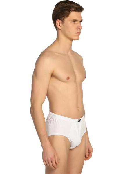 6'lı Paket Pamuk Erkek Penye Slip Külot